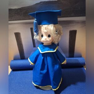 Blue Graduation Doll precious moments